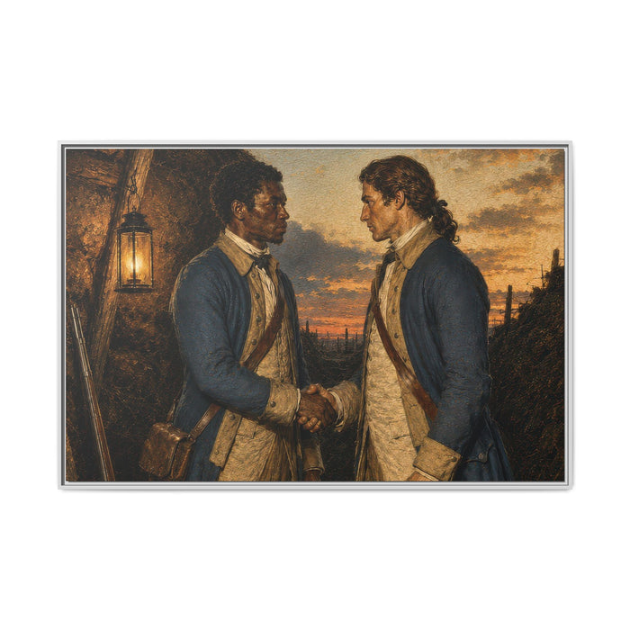 60" x 40" (Horizontal) / White / 1.25"