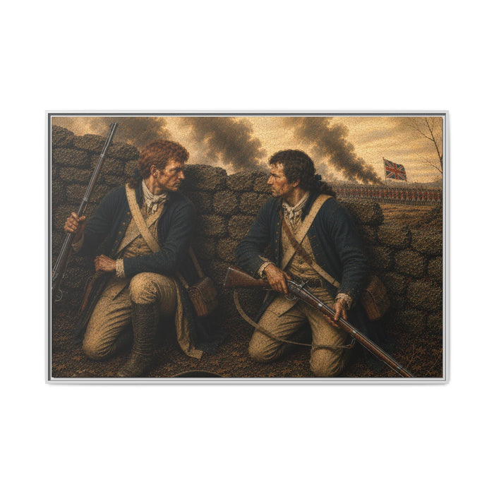 60" x 40" (Horizontal) / White / 1.25"