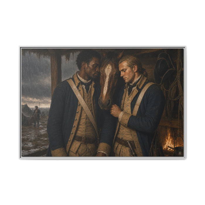 60" x 40" (Horizontal) / White / 1.25"