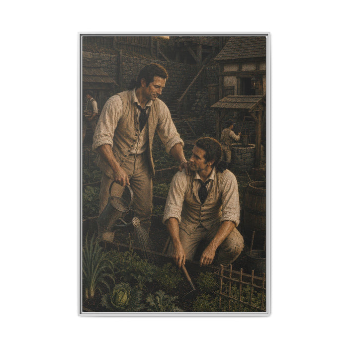 40" x 60" (Vertical) / White / 1.25"