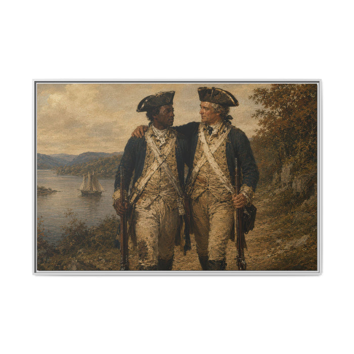 60" x 40" (Horizontal) / White / 1.25"