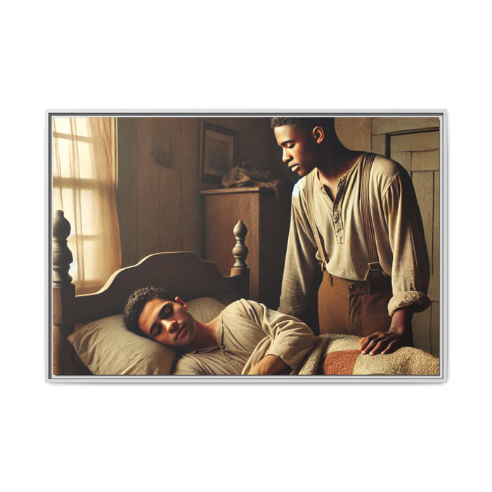 48″ x 32″ (Horizontal) / White / 1.25"