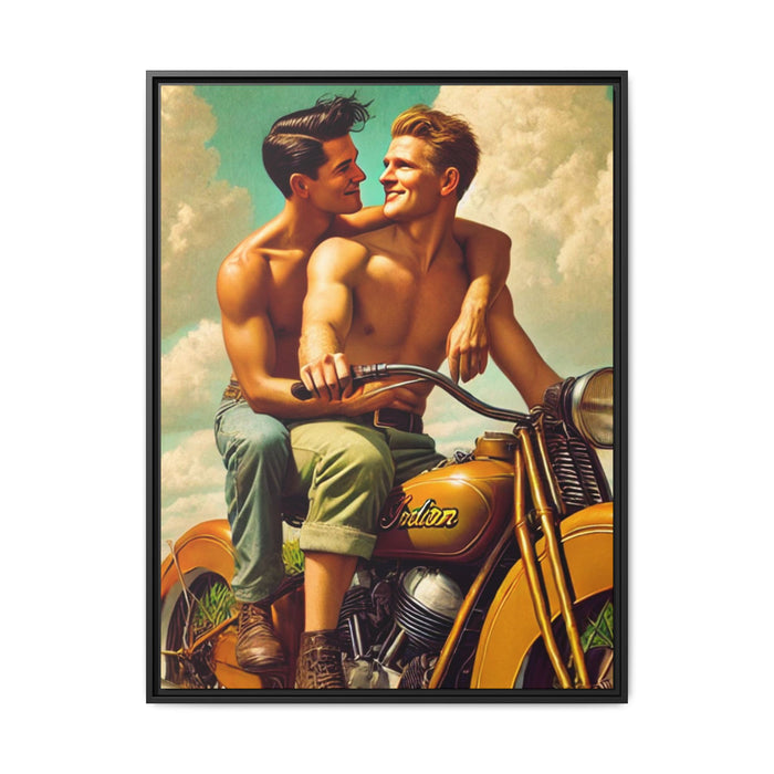 30" x 40" (Vertical) / Black / 1.25"