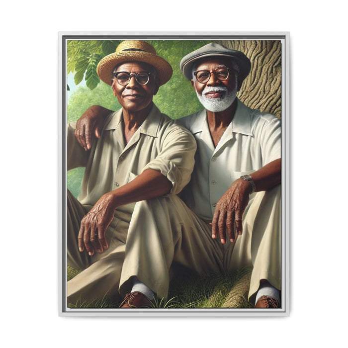 24" x 30" (Vertical) / White / 1.25"