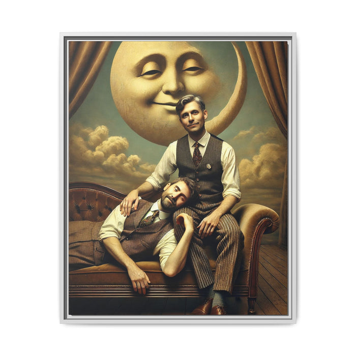 24" x 30" (Vertical) / White / 1.25"