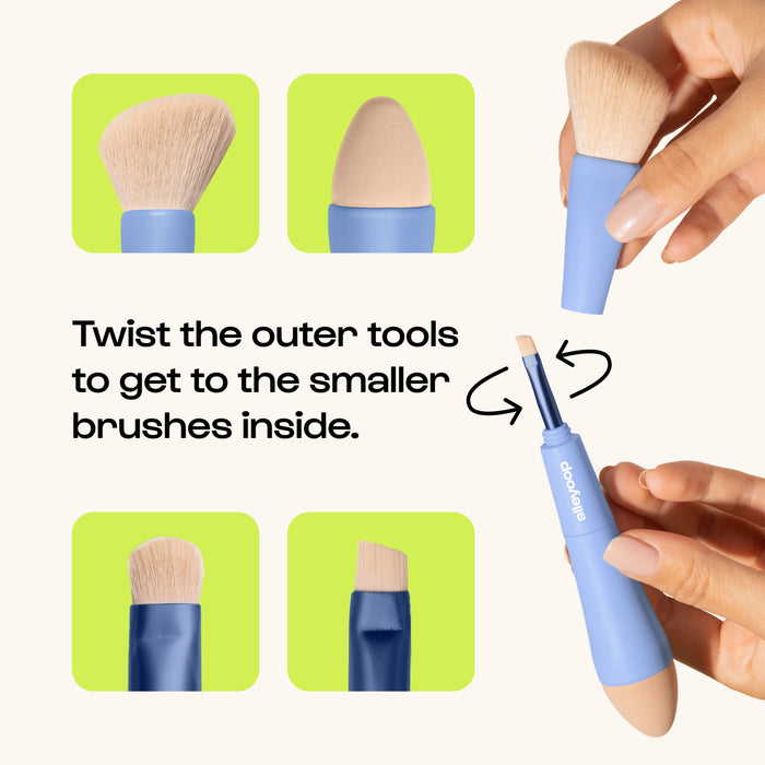 Alleyoop - Multi-Tasker Makeup Brush -
