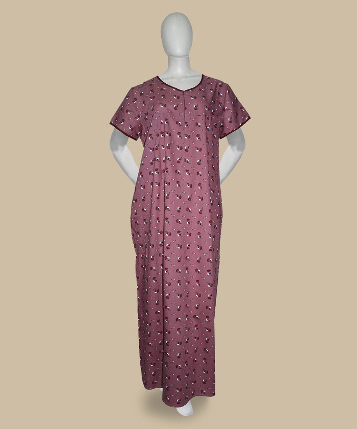 NAYAK COTTON NIGHTY / TCCNY - 012A TO  TCCNY - 012D