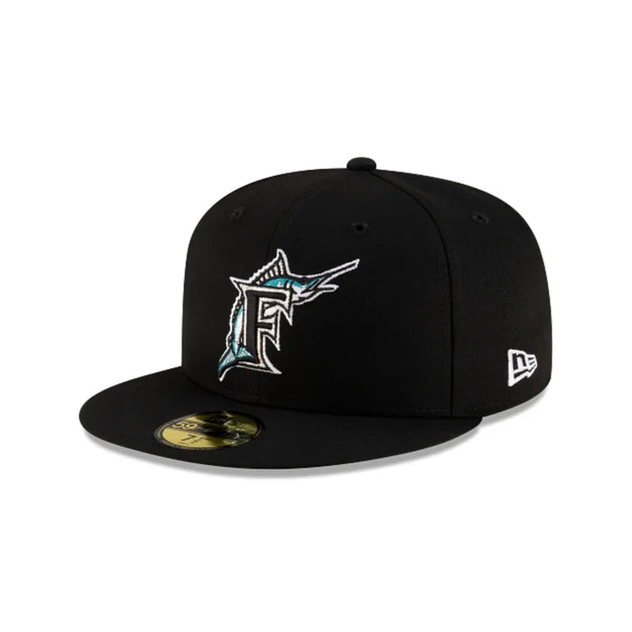 New Era 59FIFTY Miami Marlins Black Color