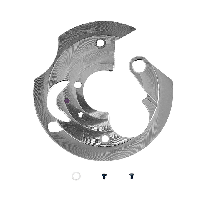 NH Decorated Movement Bridge: Circular Cote de Geneve Steel