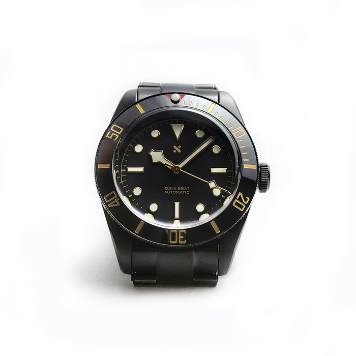 NMK939 Fifty-Eight SKX007/SPRD Watch Case Bundle: PVD Black Finish
