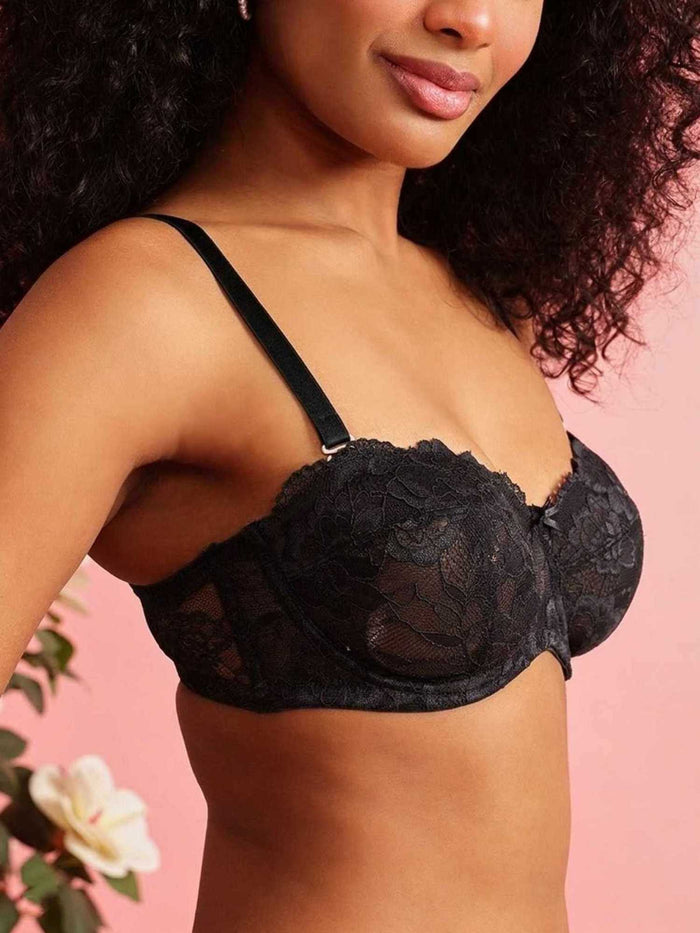 Non-Padded Underwired Lace Bralette