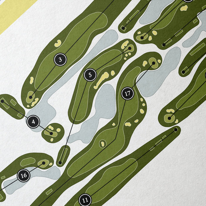 Oceanside Golf & Country Club | Golf Course Map | Close Up