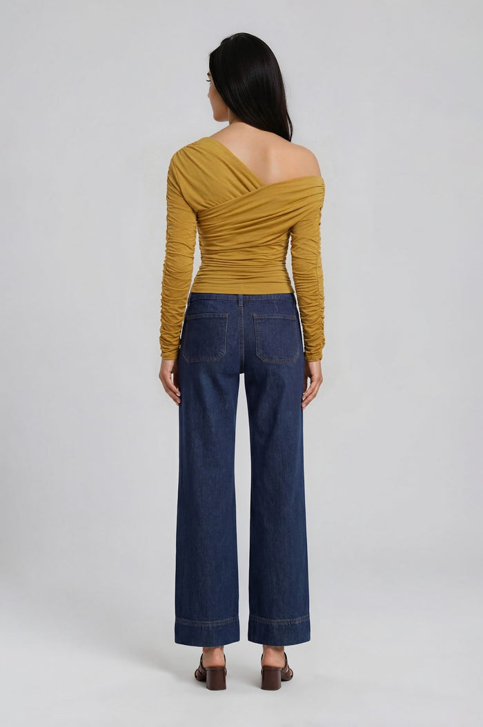 & Other Stories - Ofelia Top - Yellow -