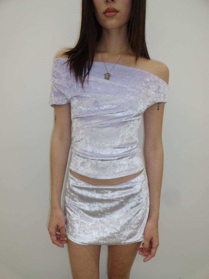 Campbell & Kramer - Olympia Top - Lavender Velvet -