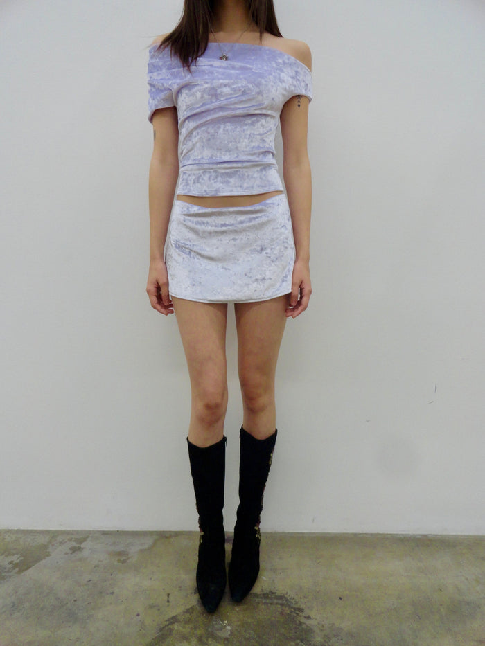Campbell & Kramer - Olympia Top - Lavender Velvet -