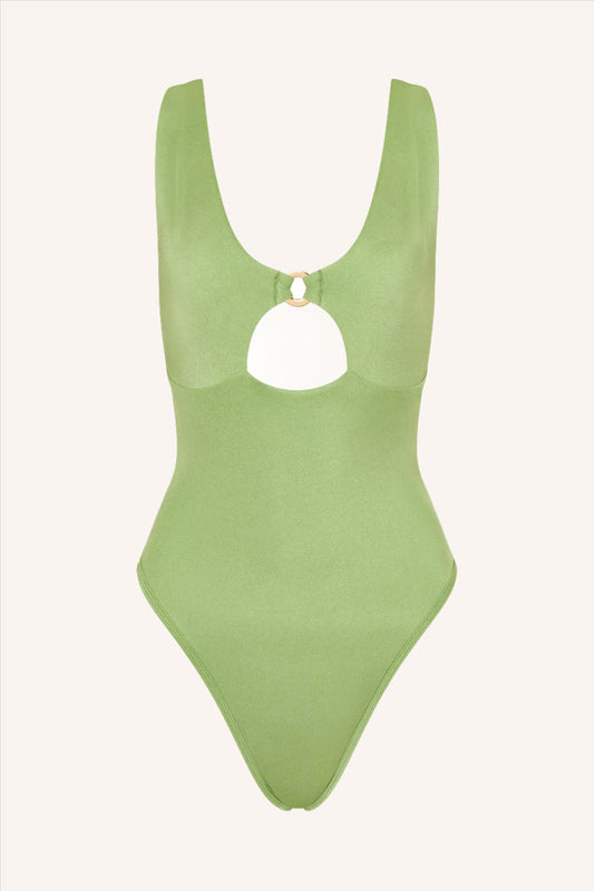 So Chic XS / Minty One Piece Cutout Red