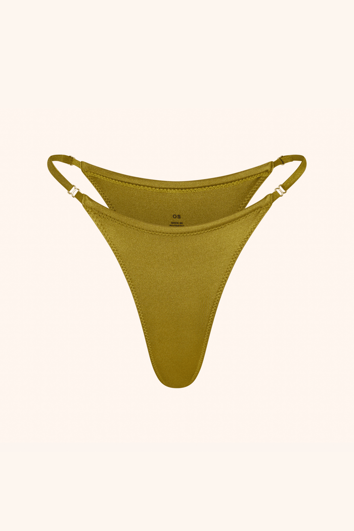 So Chic OS / Golden Moss One Size Tanga Golden Moss