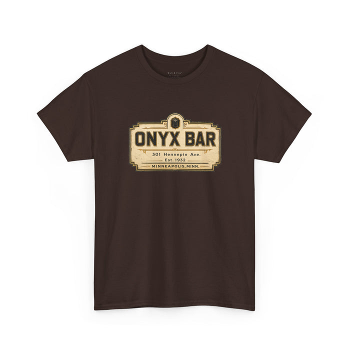 Vintage Minneapolis nightlife Art Deco sign tee