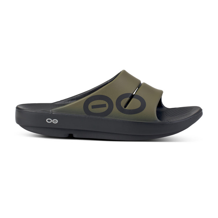 OOFOS Men's OOahh Sport Slide Sandal - Tactical Green