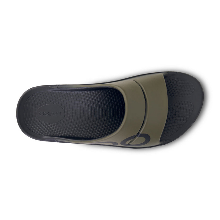 OOFOS Men's OOahh Sport Slide Sandal - Tactical Green