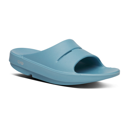 OOFOS Women's OOahh Slide - Ocean Blue