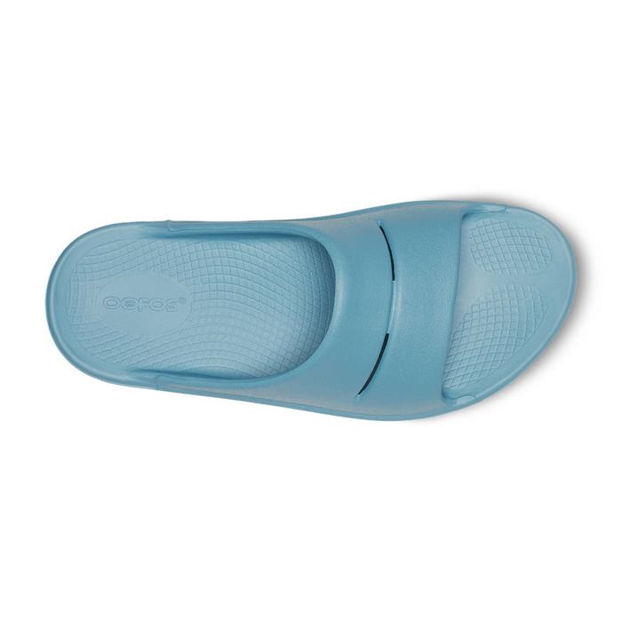 OOFOS Women's OOahh Slide - Ocean Blue