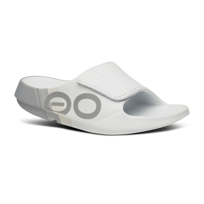 OOFOS Women's OOahh Sport Flex LTD Edition Slide - Smoke Rally