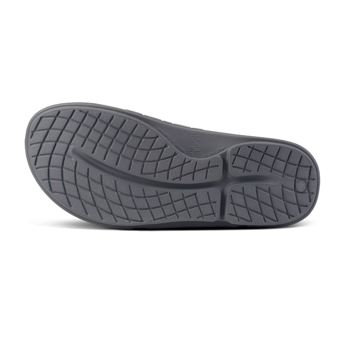 OOFOS Women's OOahh Sport Flex Slide - Slate