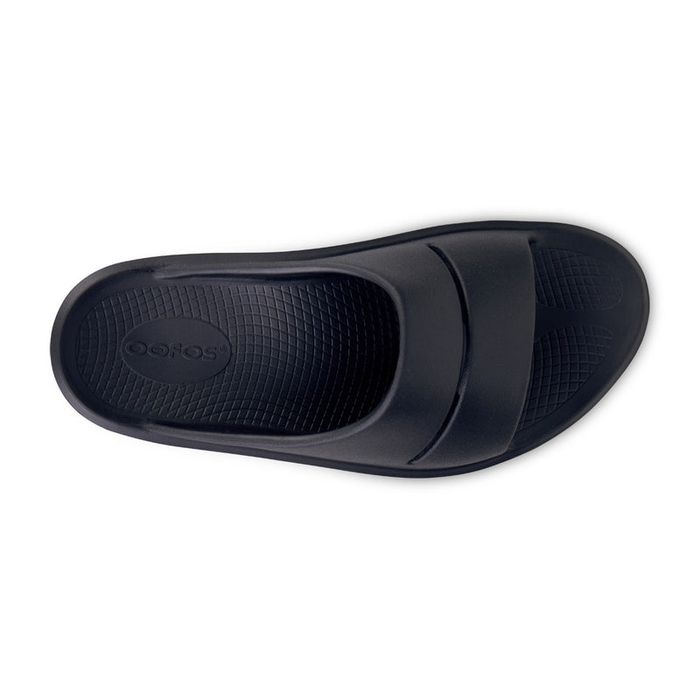 OOFOS Women's OOmega OOahh Slide - Black