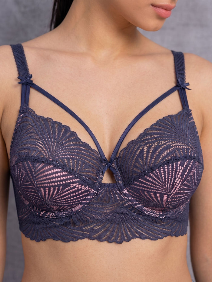 Padded Underwired Lace Bralette