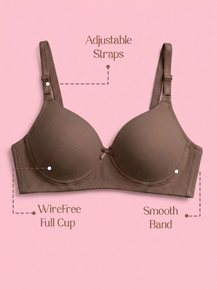 Padded Wirefree Full Cup Multiway T-Shirt Bra
