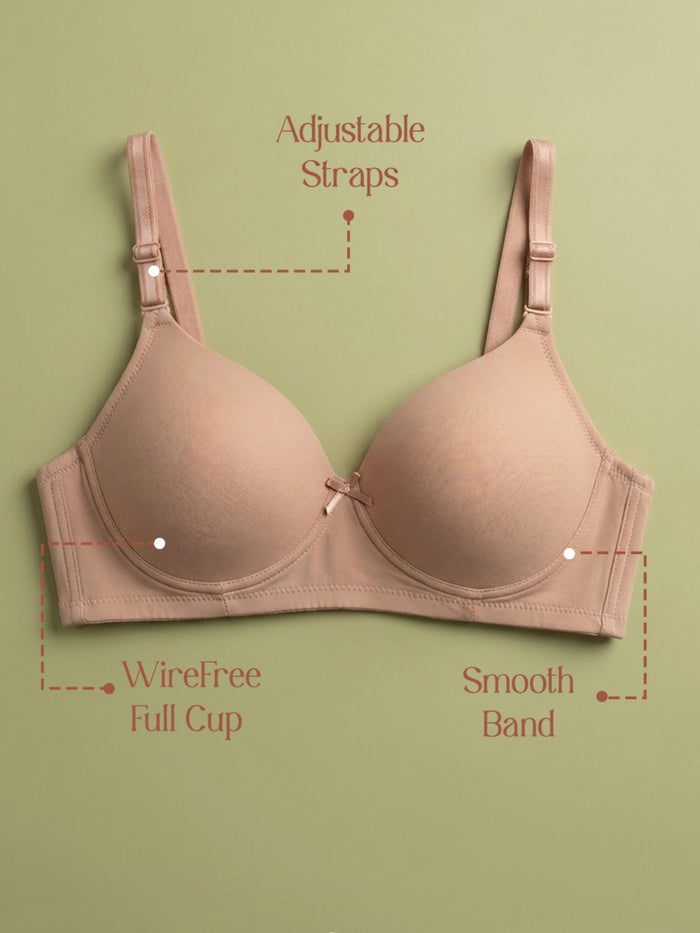 Padded Wirefree Full Cup Multiway T-Shirt Bra