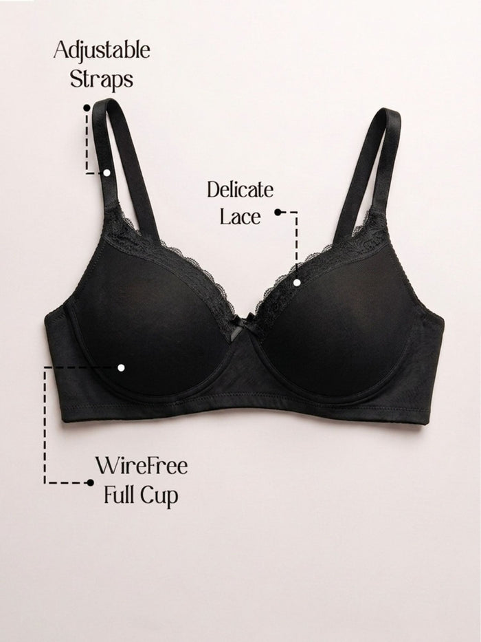 Padded Wirefree Full Cup T-Shirt Bra