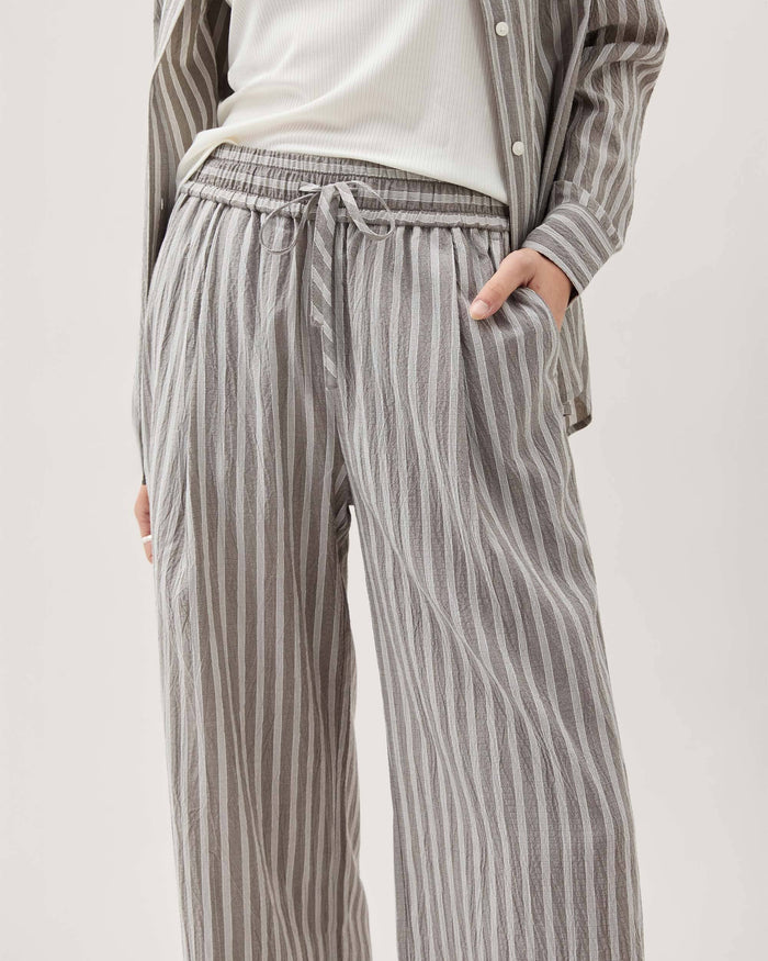 Richer Poorer - Palermo Pant - Black Stripe -