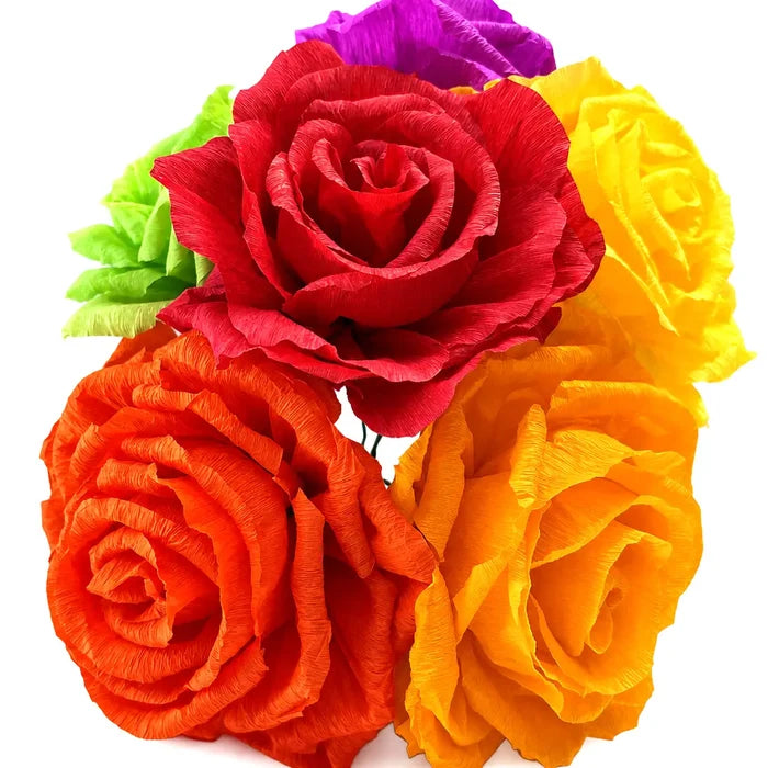 Paper Roses (6 Pack)