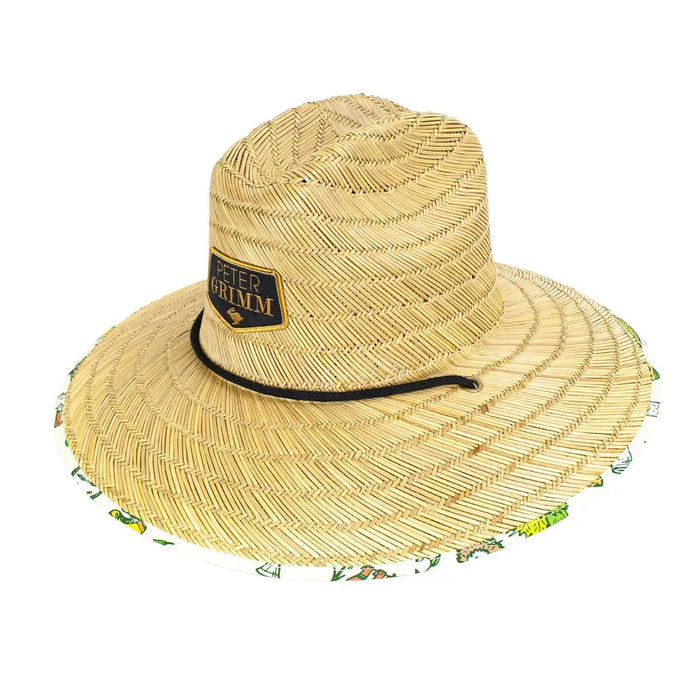 Peter Grimm Camping - Rye Straw Lifeguard Hat - Hatcountry