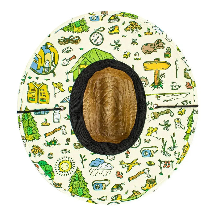Peter Grimm Camping - Rye Straw Lifeguard Hat - Hatcountry