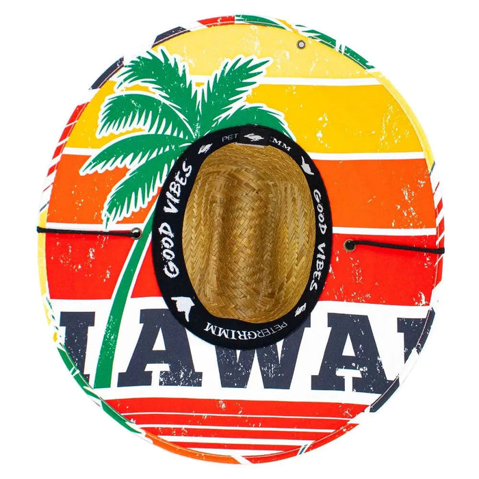 Peter Grimm Hawaii - Rye Straw Lifeguard Hat - Hatcountry