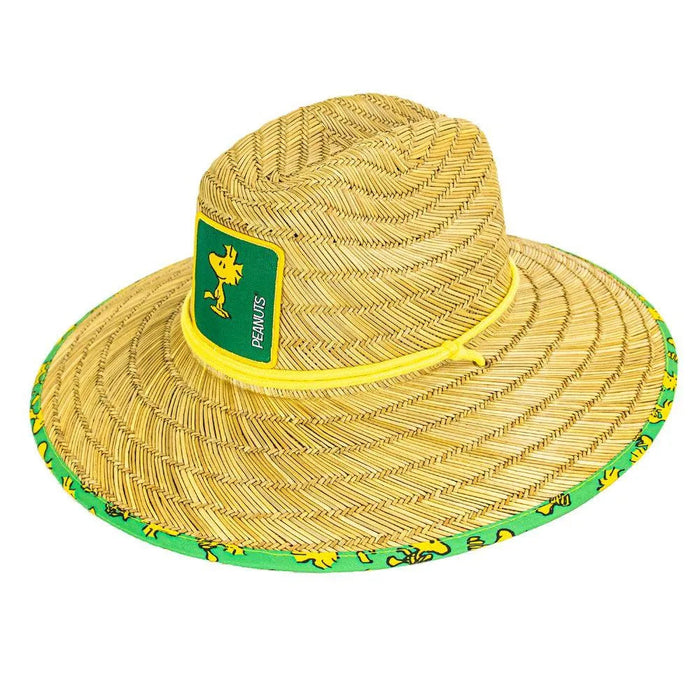 Peter Grimm Peanuts Woodstock LG - Rye Straw Lifeguard Hat - Hatcountry