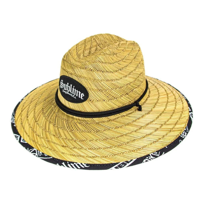 Peter Grimm Sublime Pool Shark Lifeguard - Rye Straw Lifeguard Hat - Hatcountry