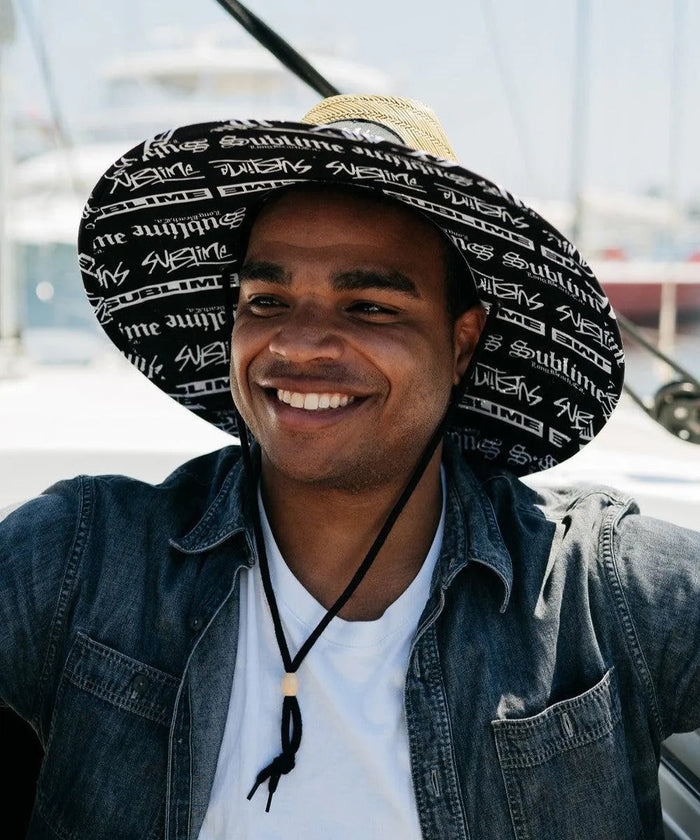 Peter Grimm Sublime Pool Shark Lifeguard - Rye Straw Lifeguard Hat - Hatcountry
