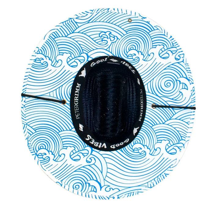 Peter Grimm Wave - Rush Straw Lifeguard Hat - Hatcountry