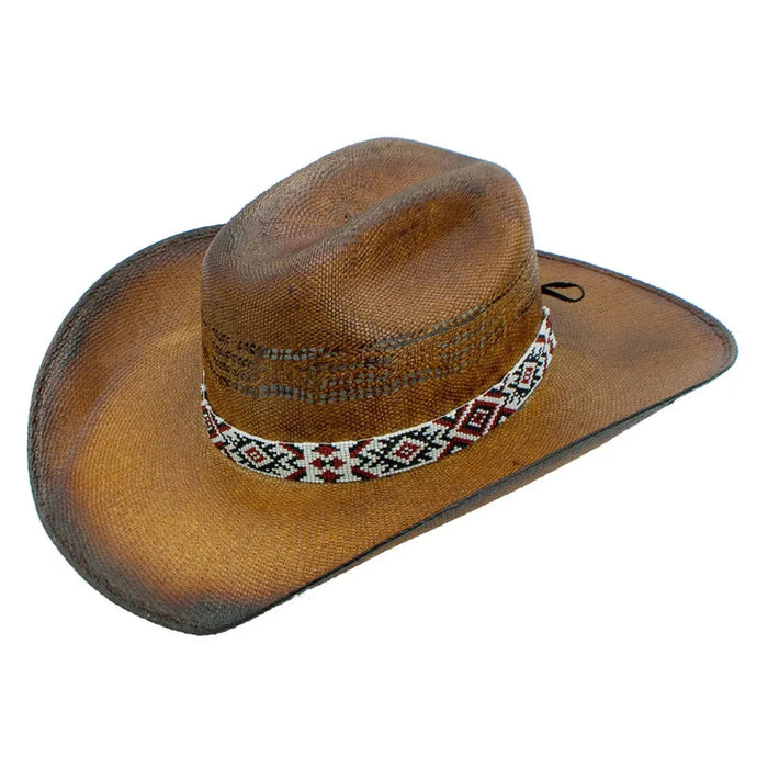 Peter Grimm Willie - Bangora Straw Cowboy Hat - Hatcountry