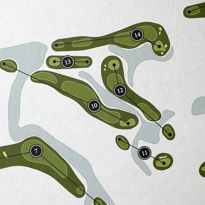 PGA National - The Match | Golf Course Map | Close+Up