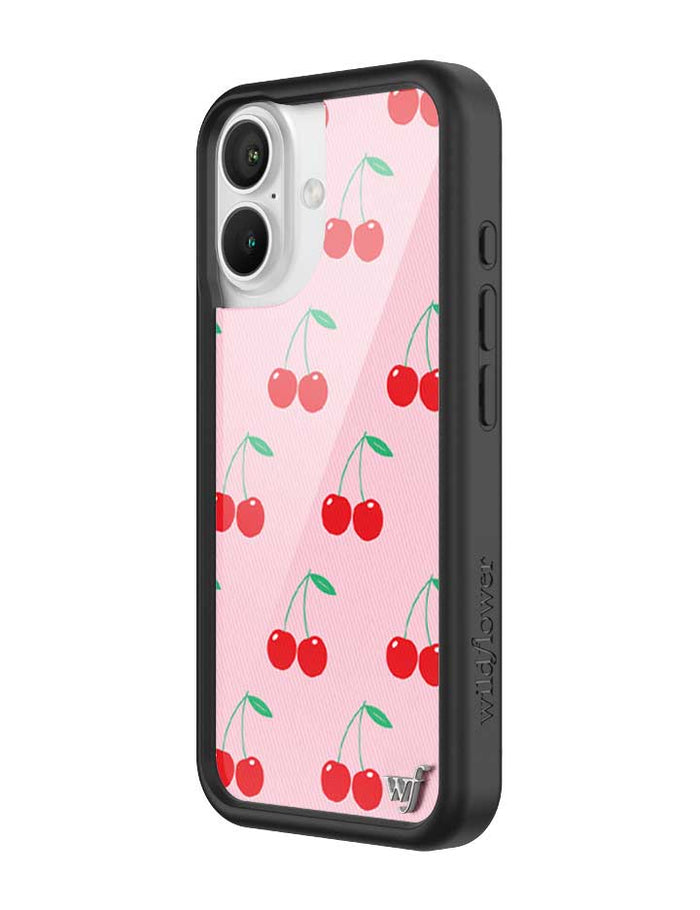 Wildflower Pink Cherries iPhone 16 Case
