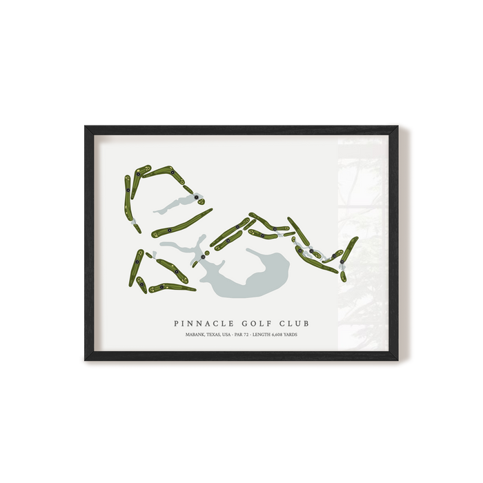 Pinnacle Golf Club | Golf Course Map | Black+Frame