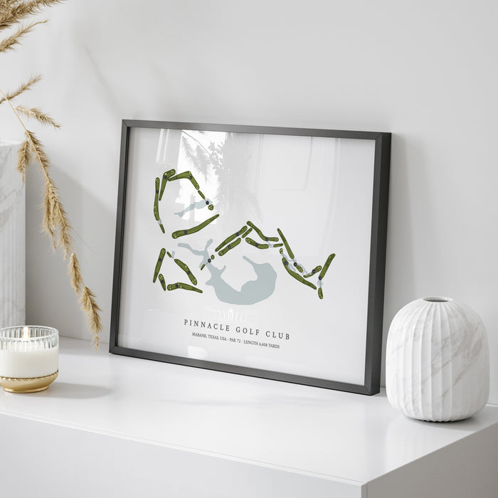 Pinnacle Golf Club | Golf Course Map | On+Table