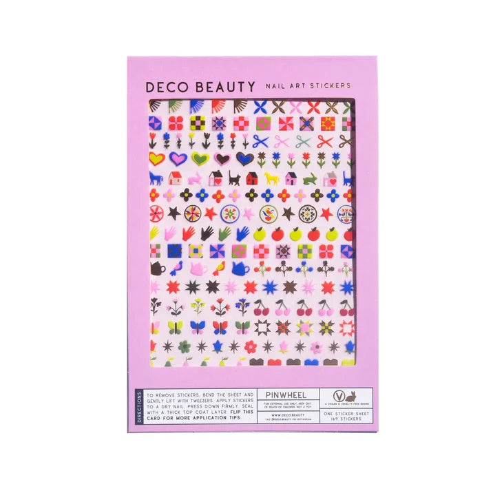 Pinwheel Nail Art Stickers