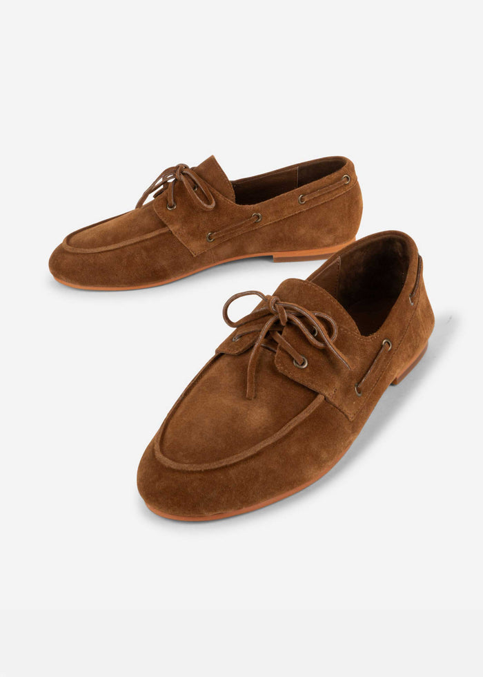 Intentionally Blank - Pixie Boat Shoe Flat -