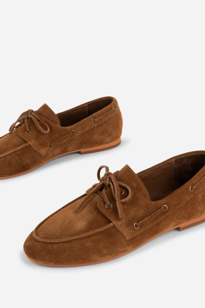 Intentionally Blank - Pixie Boat Shoe Flat -